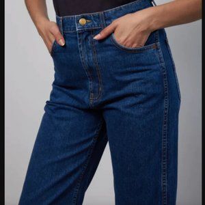 NWT B Sides Plein jean in medium indigo, size 26